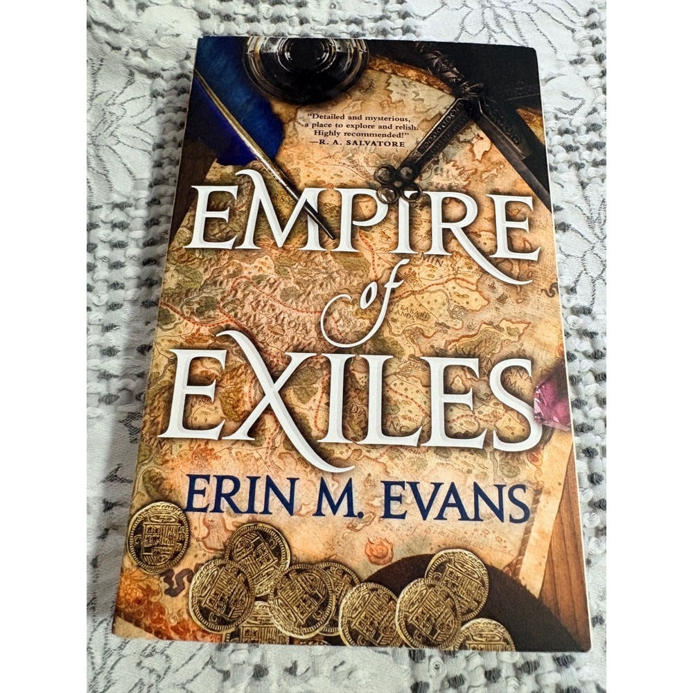 Empire of Exiles Erin M Evans Trade Paperback Epic Fantasy‎ Novel 2022 Orbit